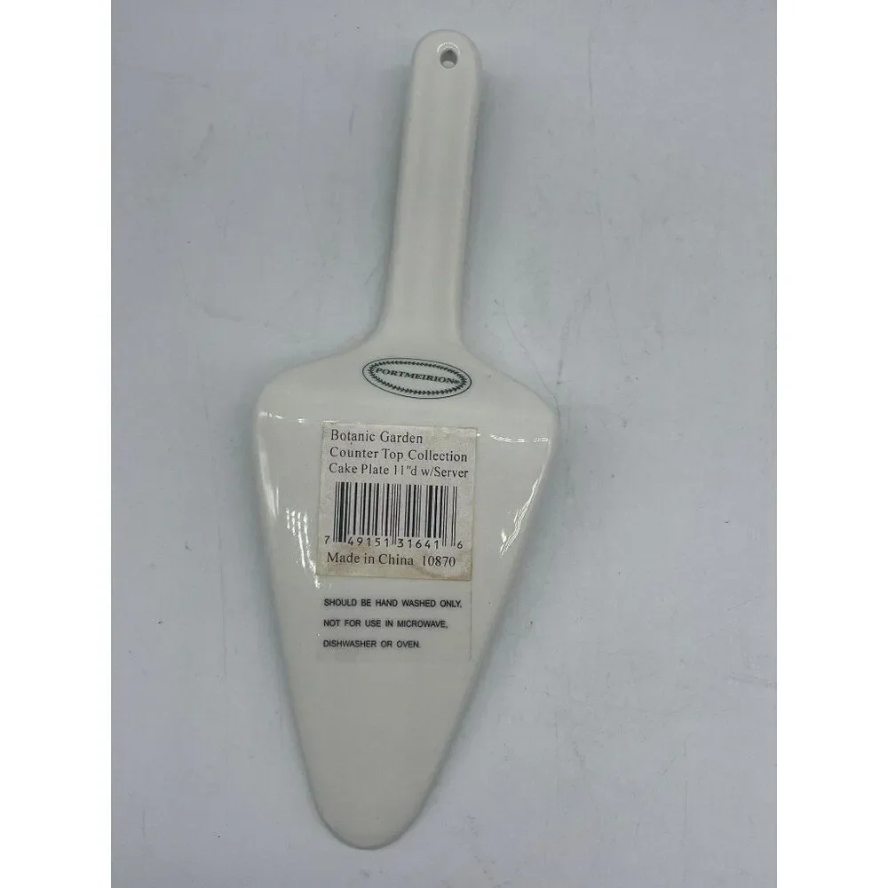 Portmeirion Botanic Garden Counter Top Collection Cake Pastry Serving Spoon